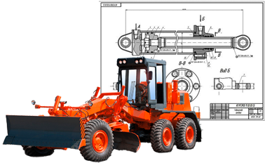Гидроцилиндры к другой спецтехнике и по чертежам заказчиков